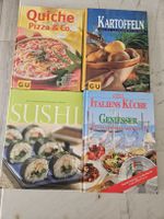 4 grosse gebundene Kochbücher
