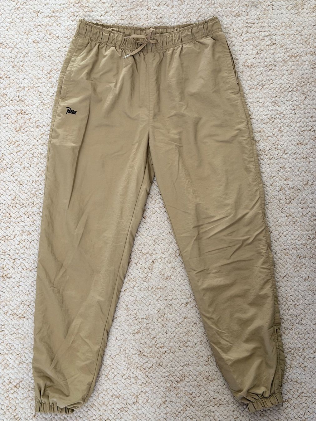 Pantaloni: Patta Basic Nylon Track Pant Beige – XL – Usato da Zürich venduto da phil_phil_phil 4