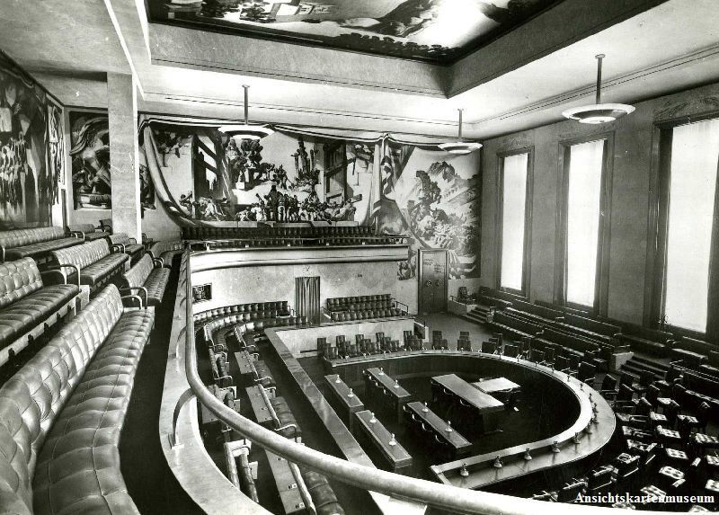 Cartoline postali: Genève - Palais des Nations UNO + 1955 – Usato da Emmenbrücke venduto da teestube