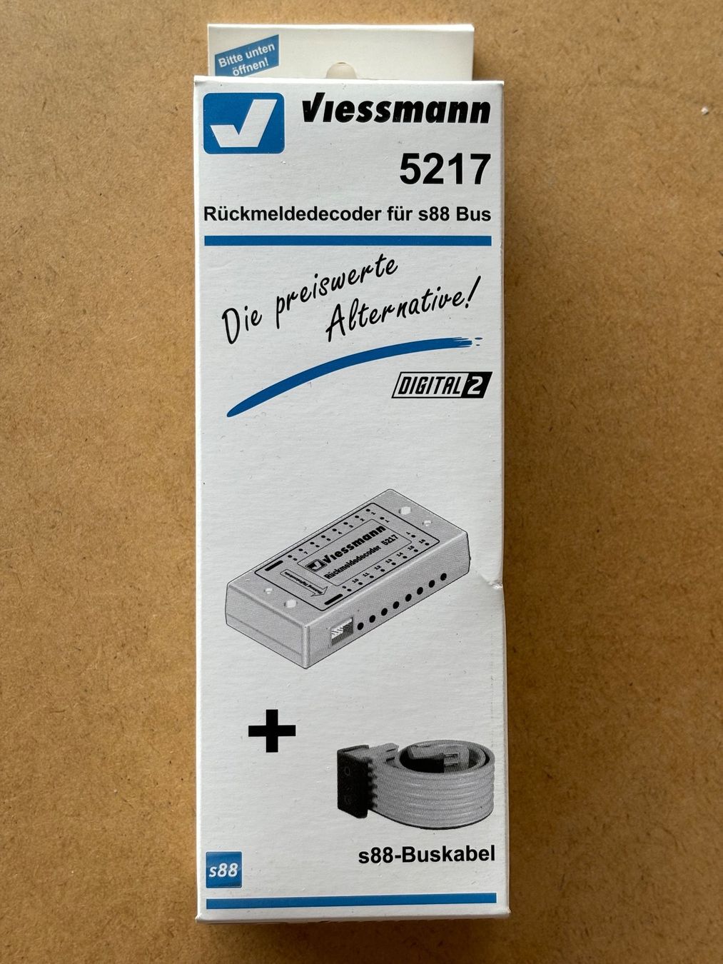 Viessmann Modelleisenbahnen: Viessmann 5217 Rückmeldedecoder für s88-Bus – Neu und originalverpackt aus Hauterive NE von eriamch