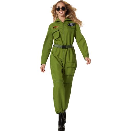 Damenkostüm Jet Fighter Pilot S