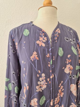 BLOUSON JACKE OPUS JENNA M 38 VIOLETT,  TOP ZU BLUSE HOSE