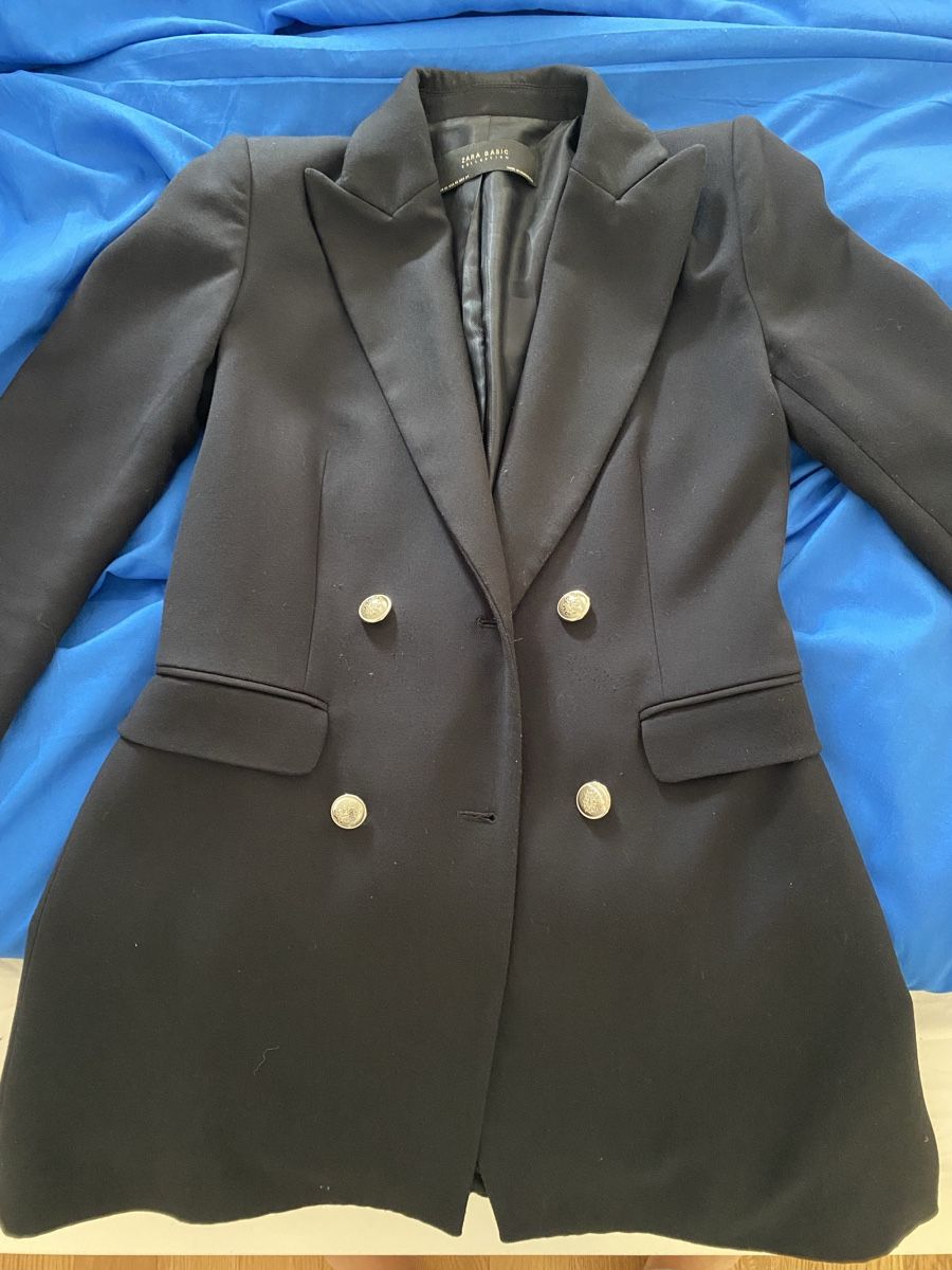 Zara Giacche: Blazer navy bottoni silver – Usato da Davesco-Soragno venduto da Chichijango 4