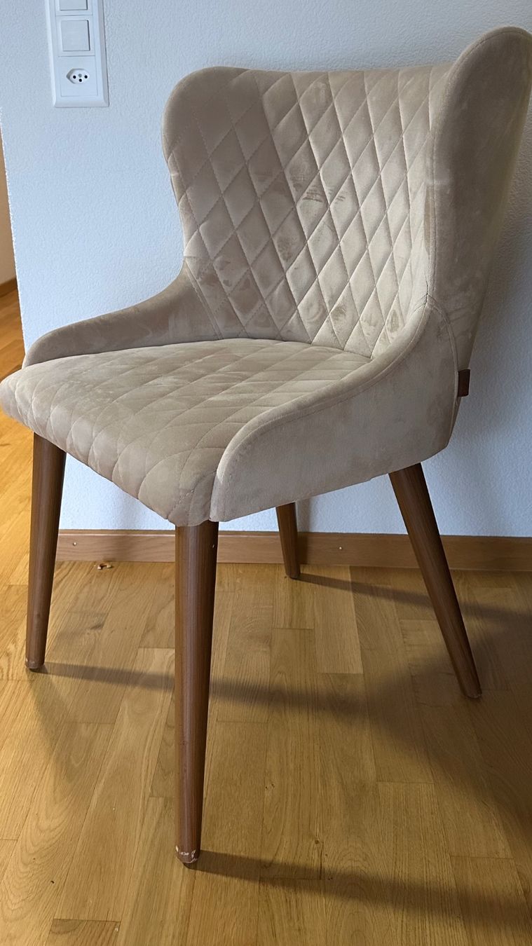 Chaises: 6 Stühle Beige Holz – D'occasion à Muri b. Bern par zoz_j97m