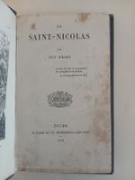 La Saint-Nicolas par Just Girard, édition 1863 - Rare 