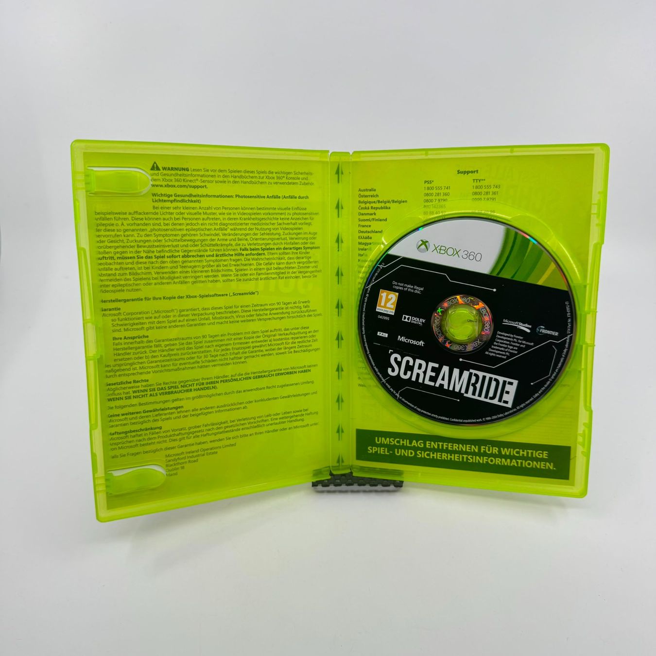Spiele: ScreamRide (XBOX 360) – Gebraucht aus Herisau von Seyashop1 1