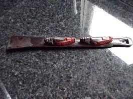geschnitzter afrikanischer Schuhlöffel