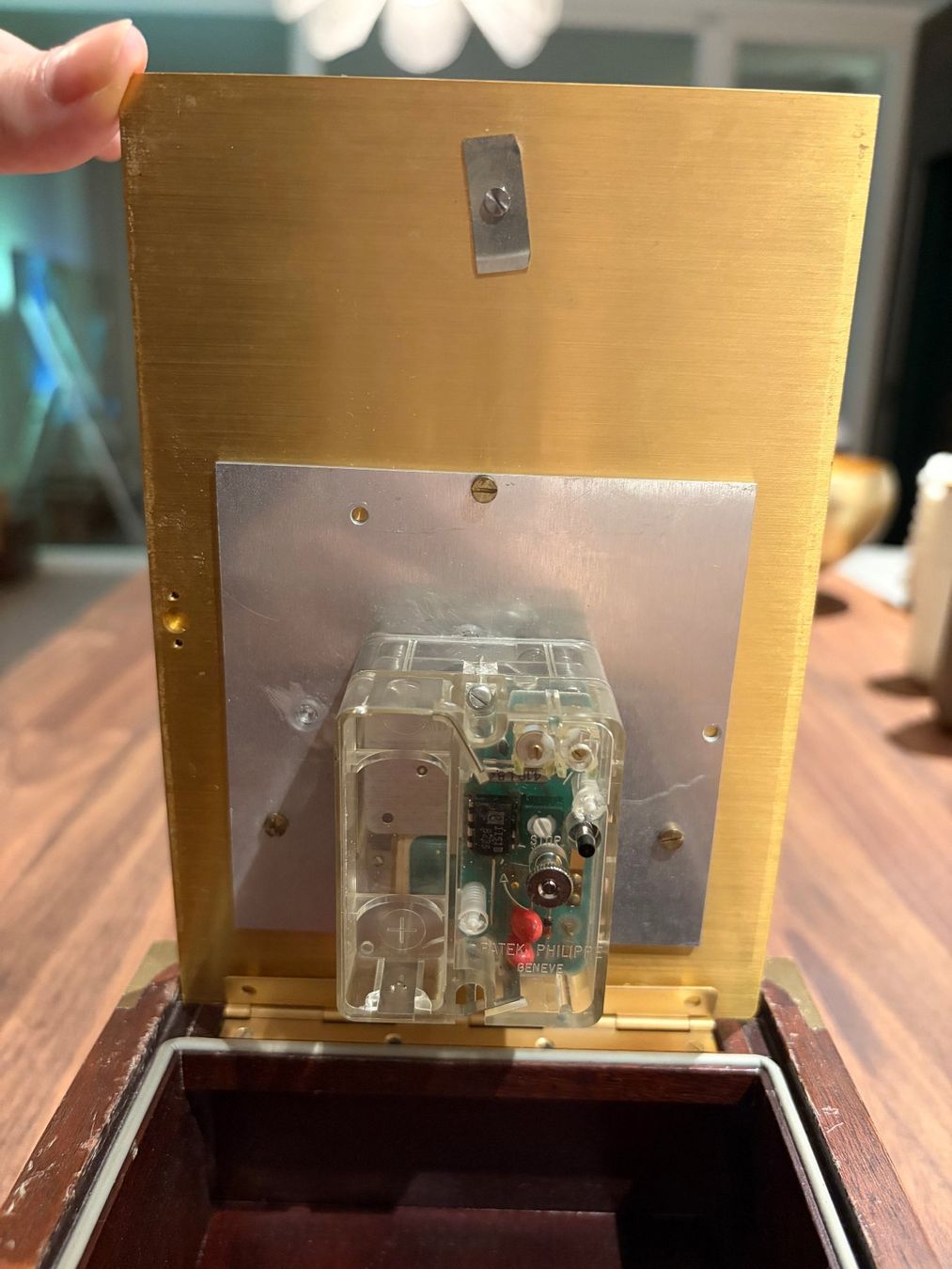 Patek Philippe Orologi da terra & Orologi da parete: Original Patek Philippe Naviquartz Tischuhr – Usato da Lugano venduto da dim_kyv9 3