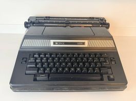 M-Office 5000 elektrische Schreibmaschine mit Koffer, Retro
