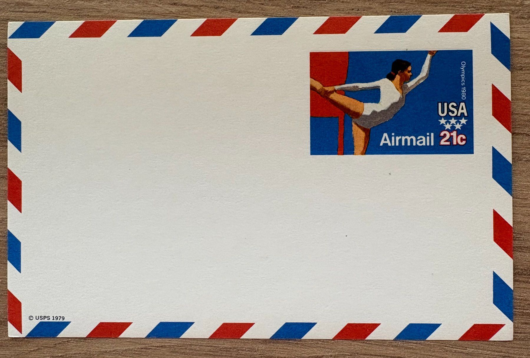 Tous les timbres: POSTKARTE USA OLYMPIA 1980 – Neuf (Voir description) à Ostermundigen par Wyatt-Earp