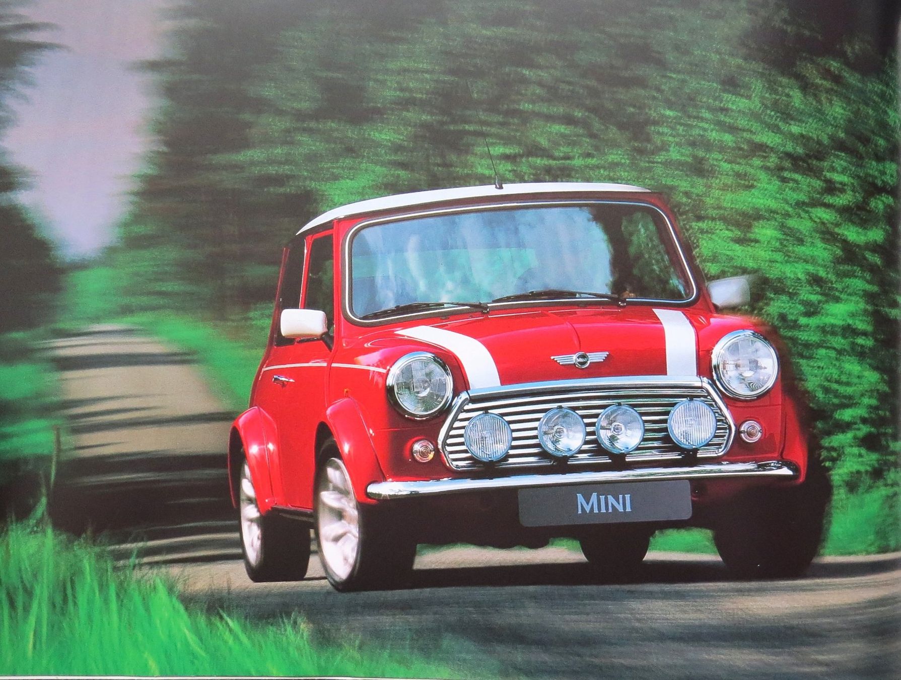 MG Dokumente: Prospekt Rover / MG / Mini von 1998 – Gebraucht aus Ettingen von Burago 1