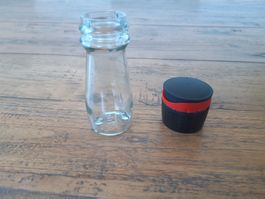 Nachfüllbar Mahlwerk verstellbar Gewürzmühle Glas