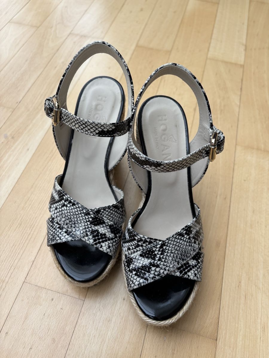 Hogan Scarpe da donna: Wunderschöne Keilsandalette von Hogan – Nuovo (secondo la descrizione) da Affoltern am Albis venduto da Feldritter 1