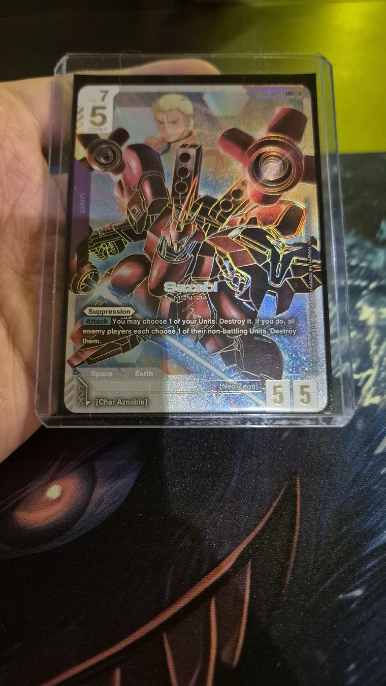 Bandai Sammelbilder & Trading cards: Sazabi LR ++ Gundam – Neu (gemäss Beschreibung) aus Morges von PokeSwiss98 1