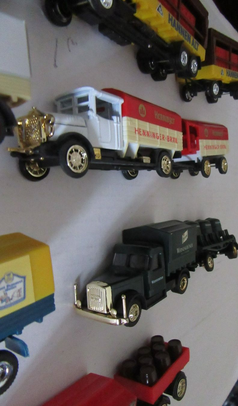 Modellautos: Sammlung von Biermodell-LKW's, 1 / 87 Top Zustand, 7 Stück. – Neu (gemäss Beschreibung) aus Rüdtligen von Carfield04 2