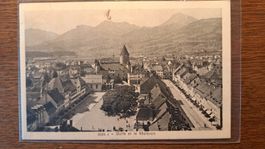 Carte Postale Ancienne: Bulle et le Moléson - 1931