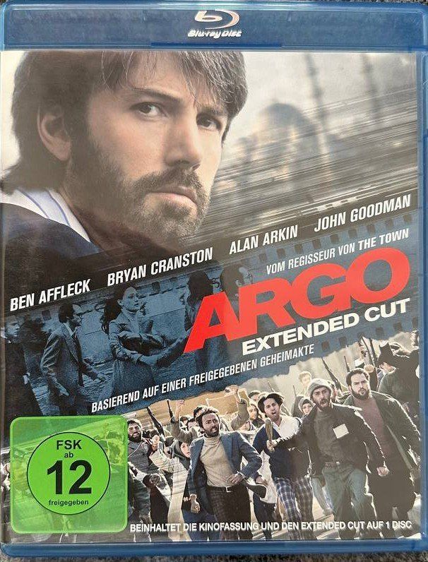 Tutti i DVDs: Argo Extended Cut Blu-ray - Top Zustand – Usato da Beringen venduto da Mantafisch1