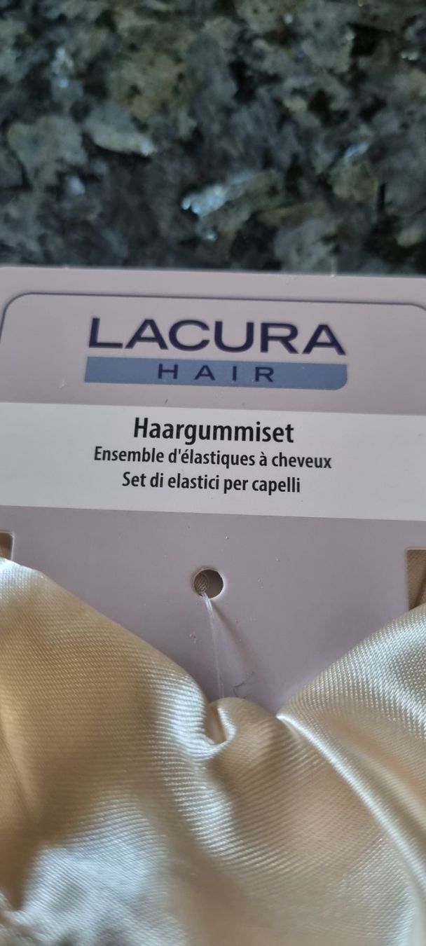 Accessori per capelli: Lacura Haargummiset 4er Set neu – Nuovo (secondo la descrizione) da egliswil venduto da Maggy6 1
