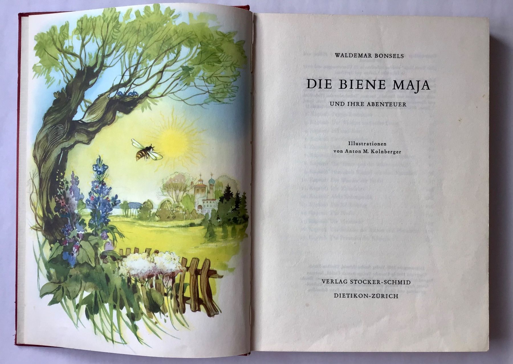 Libri: Kinderbuch-Klassiker: Die Biene Maja – Usato da Bubendorf venduto da Alpenheidi 1
