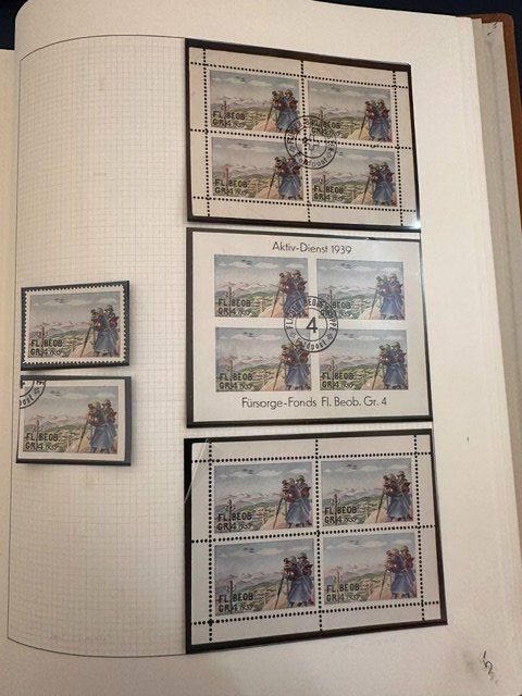 Alle Briefmarken: Soldatenmarken Sammlung – Gebraucht aus Alterswil FR von Kurmann1 6