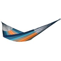 Solea Breeze L Netzhängematte blau-orange