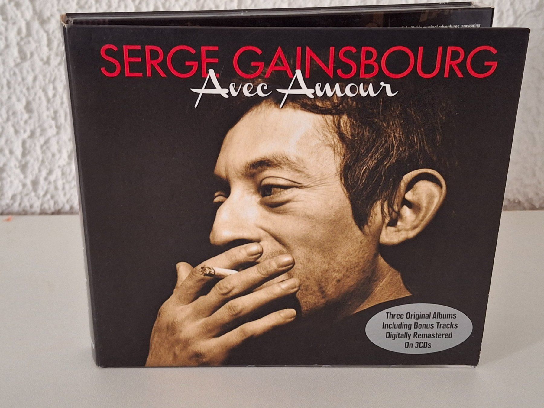 CD: 3CD Box Serge Gainsbourg -  Avec Amour  remastered – Usato da Aarberg venduto da Jackup1