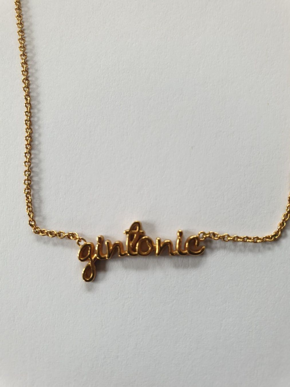 Catenine: Kette mit Logo gintonic – Usato da Leuggelbach venduto da Schreiner21