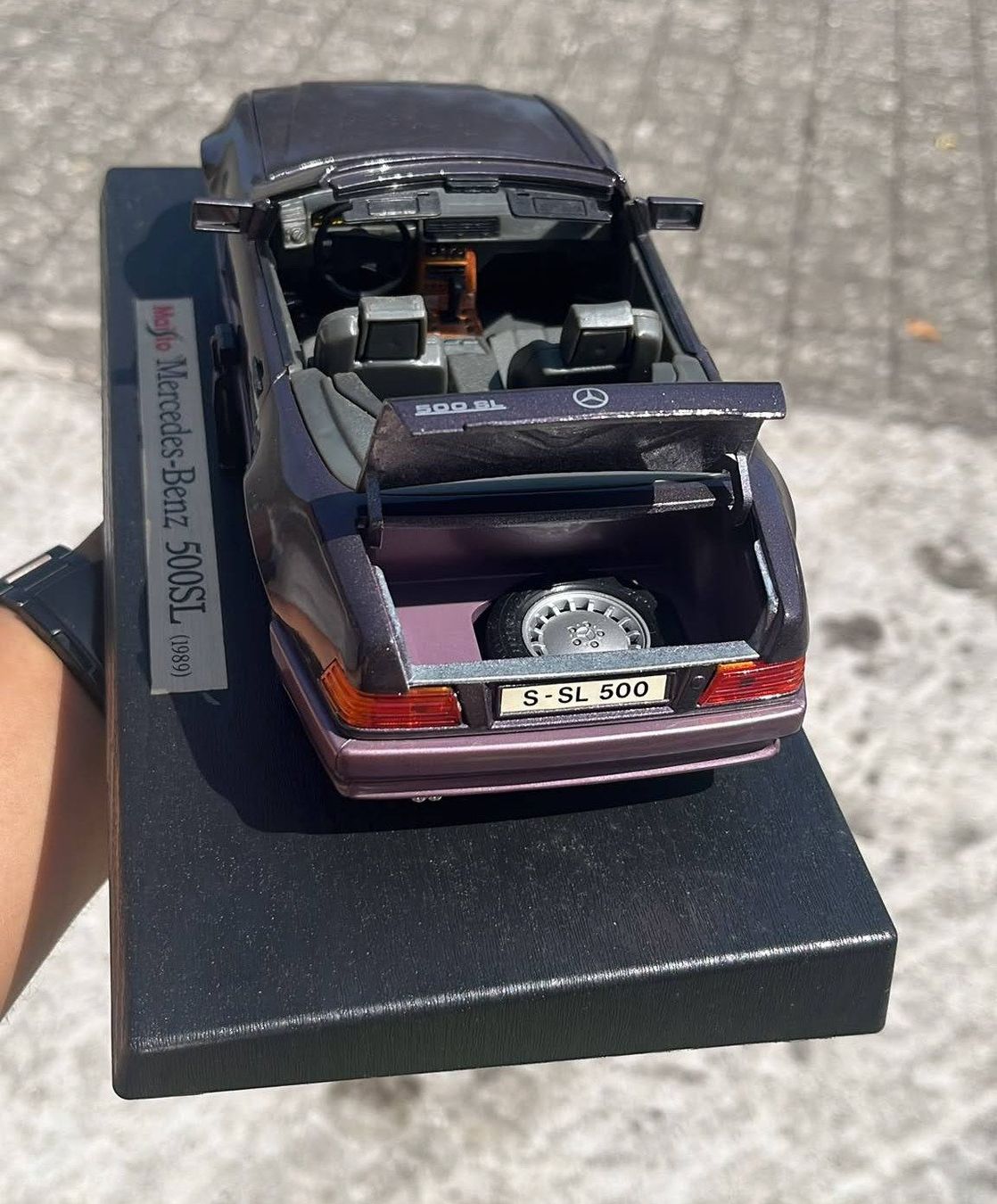 Mercedes-Benz Modellini d'auto: Mercedes 500 SL Cabrio – Usato da Wettingen venduto da Andres64 2