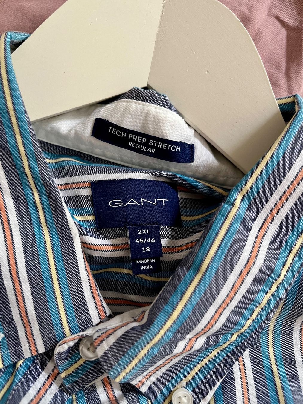 Gant Camicie: GANT Herrenhemd, gestreift, Grösse 2XL – Usato da Gattikon venduto da fab4011 3