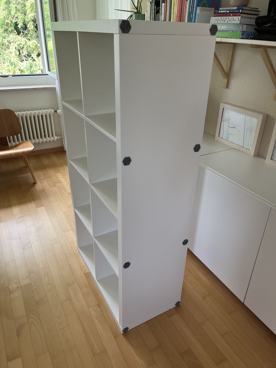 Ikea Scaffali: IKEA Kallax 2x4 4x2 weiss – Usato da Zürich venduto da ill.phil 4