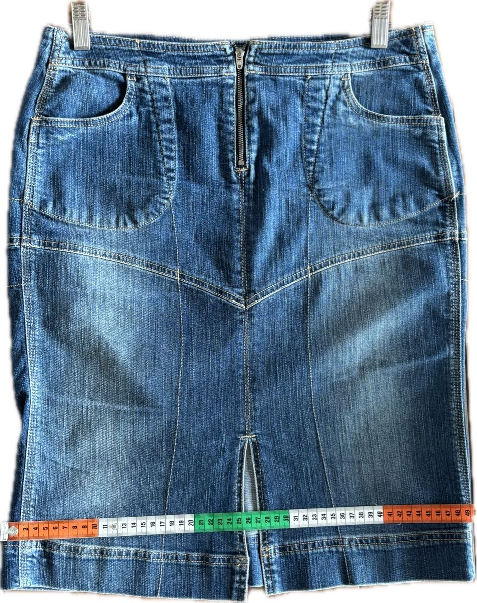 Marella Gonne: Jupe en jeans Marella, Taille 42 – Nuovo (secondo la descrizione) da Dotzigen venduto da SecondHandGems 4