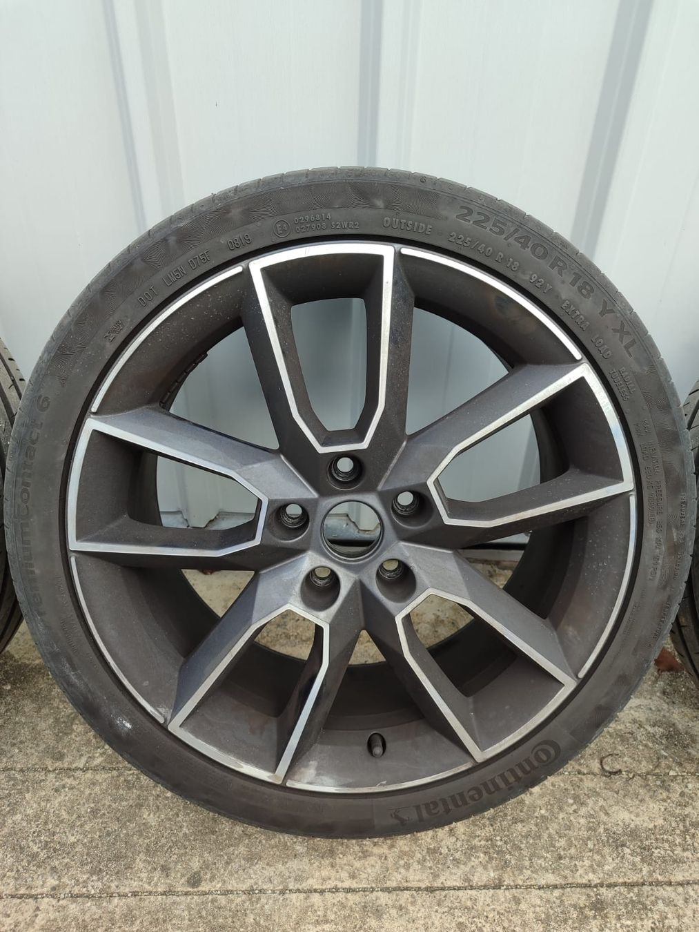 Skoda Pneumatici & Ruote complete: Felgen Skoda Octavia VRS 5E – Usato da Pleigne venduto da skate254 4