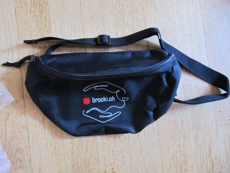 Bauchtasche Hüfttasche brocki , schwarz
