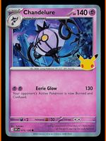 Chandelure 075/128 Pokemon 30th Celebration 30