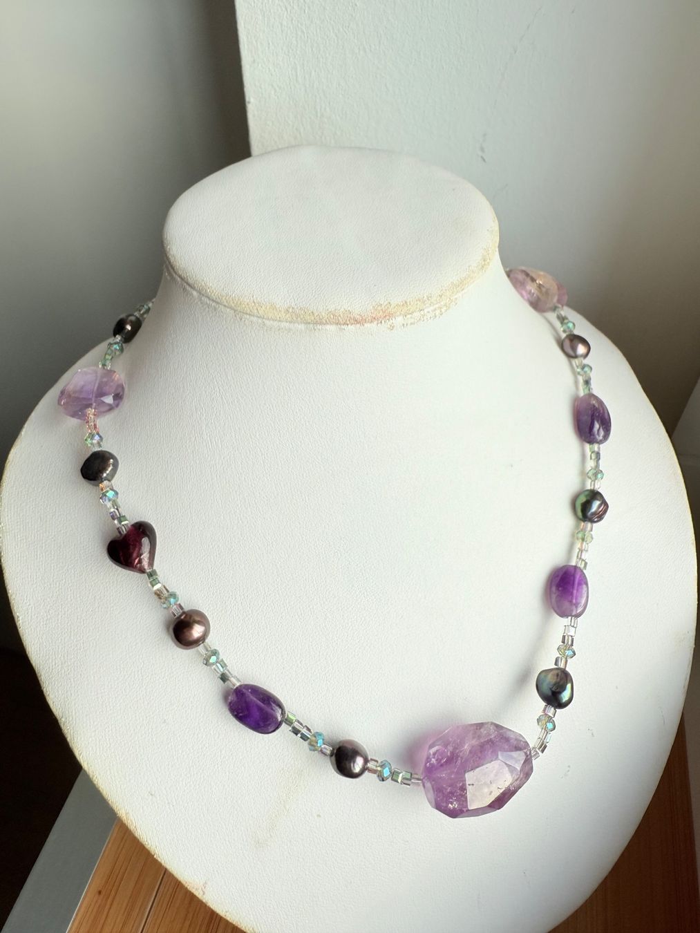 Swarovski Ketten: Unikat - Amethyst, Swarovski Collier NEU – Neu (gemäss Beschreibung) aus Basel von Chili007 9