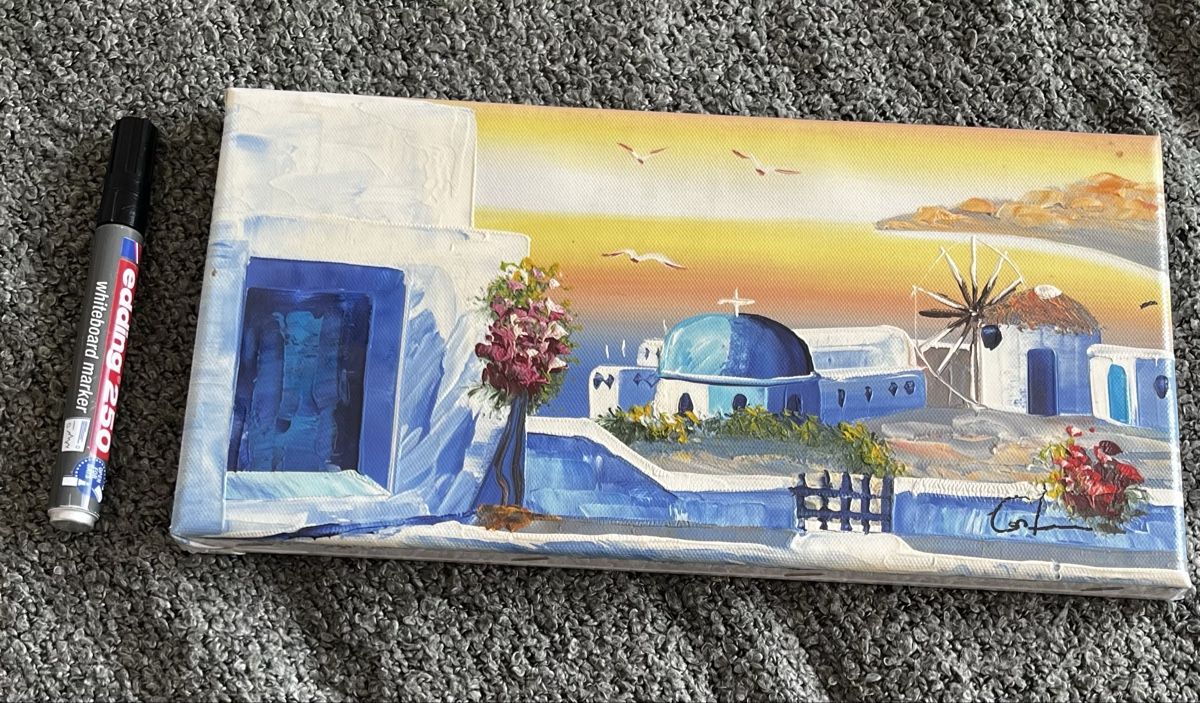 Gemälde: Neues handgemaltes griechisches Gemälde  – Neu und originalverpackt aus Uster von serina_7vhn 2