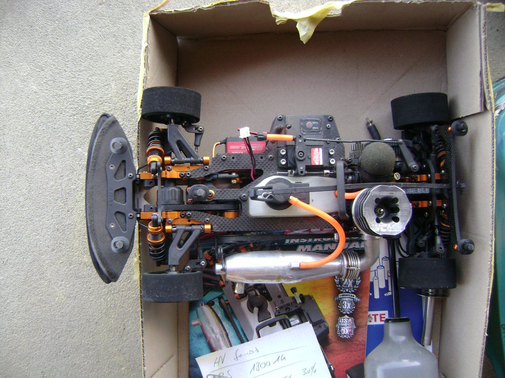 Modellismo RC: Für den Kenner ein Top Auto komplett . – Usato da Rotkreuz venduto da nic_6hkb 2