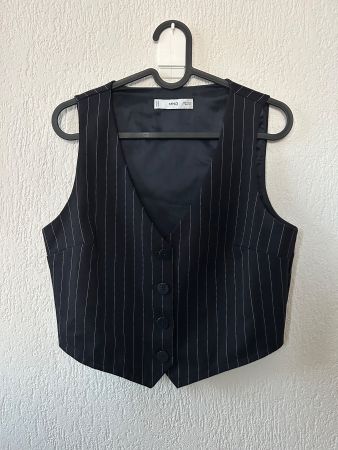 Mango Weste Navy Blue Gr.S