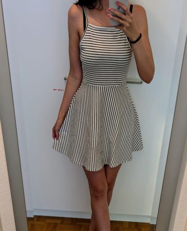 Kleid gestreift Sommerkleid Grösse S 36, Top Zustand 