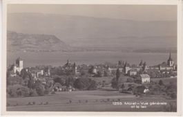 Morat (FR) Vue générale et le Lac.