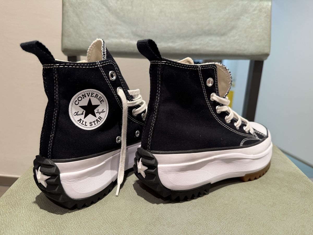 Converse Scarpe da uomo: Converse Run Star Hike High Top Schwarz, Grösse 37.5 – Nuovo (secondo la descrizione) da Hettlingen venduto da Sabian5 1