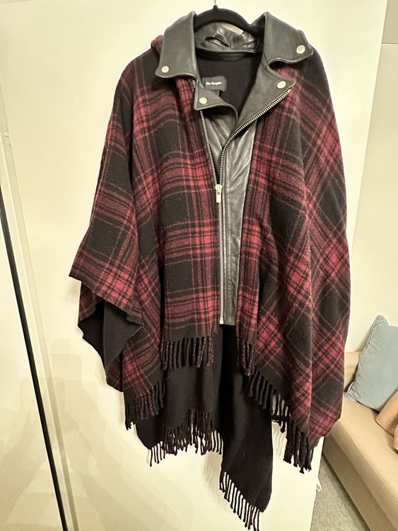 Kooples tartan wool poncho / cape Kaufen auf Ricardo