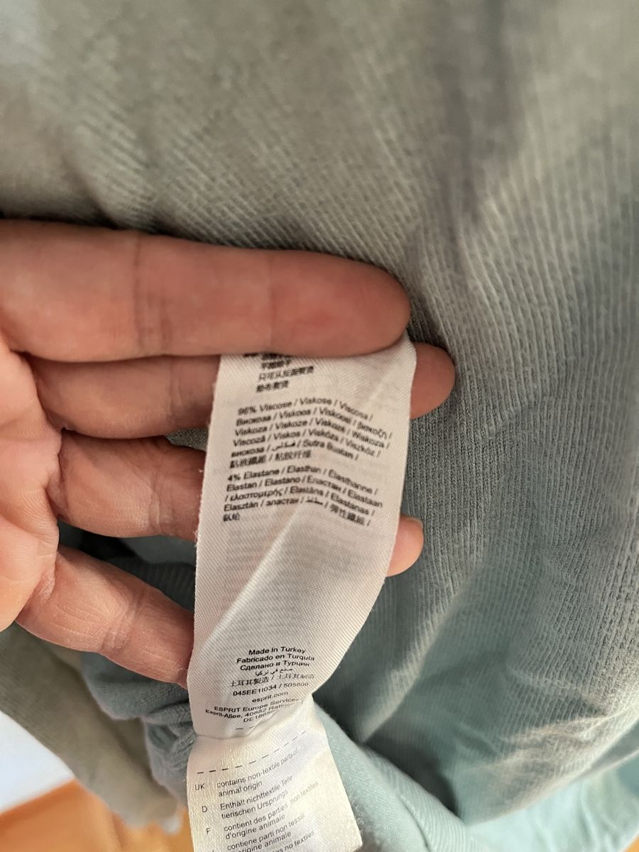 Esprit Gilet & Giacche: Jaquette vert aqua XL Esprit – Nuovo (secondo la descrizione) da Genève venduto da ct_fqr8 4