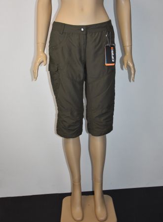 Icepeak Damen 3/4 Hose Freizeit Hose-Outdoor Hose /olive/38