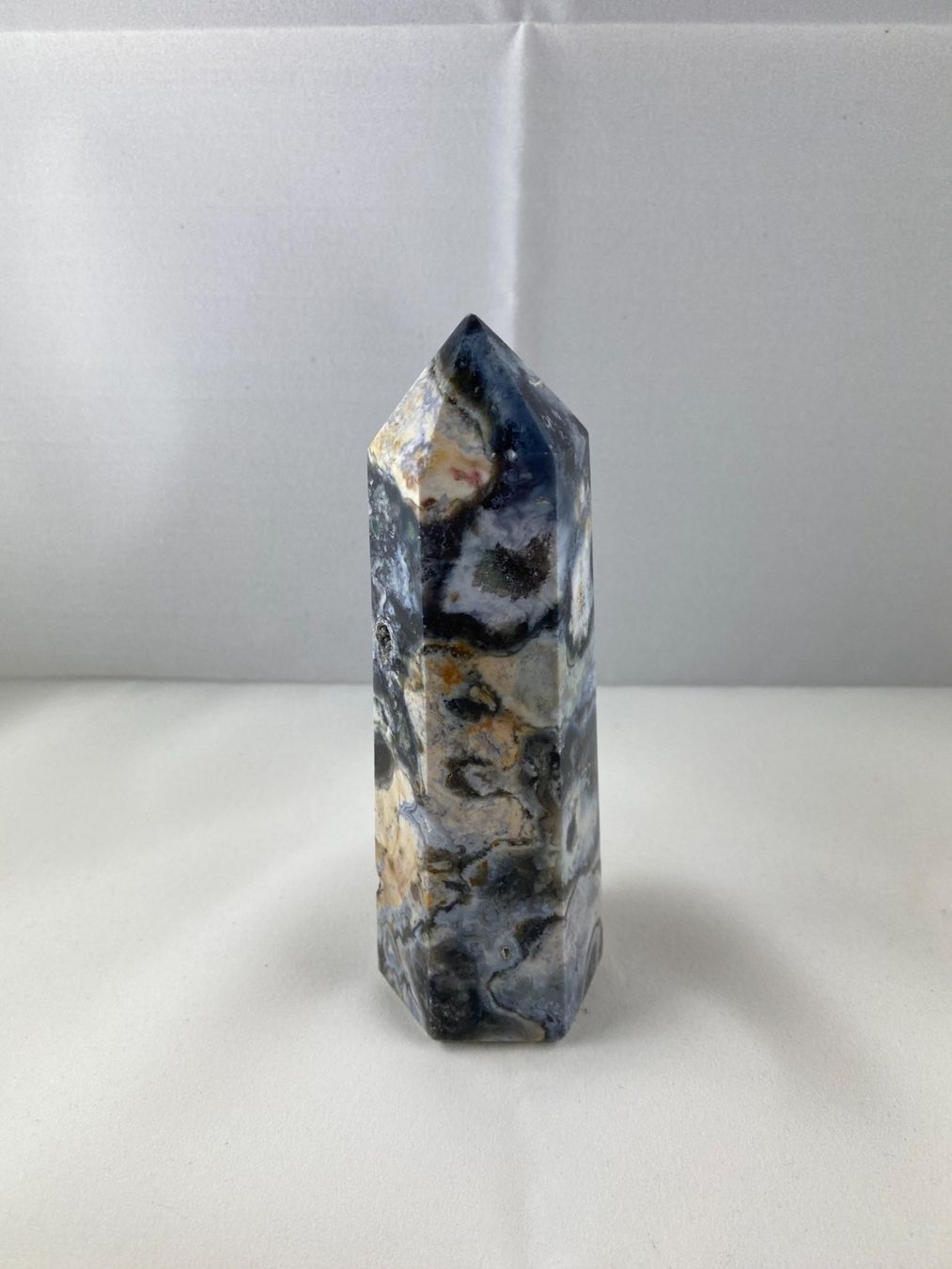 Minerali & Pietre curative: Ocean Jasper 5.1cm 4.3cm 14.5cm 495g – Usato da Schinznach Bad venduto da Prosperos 3