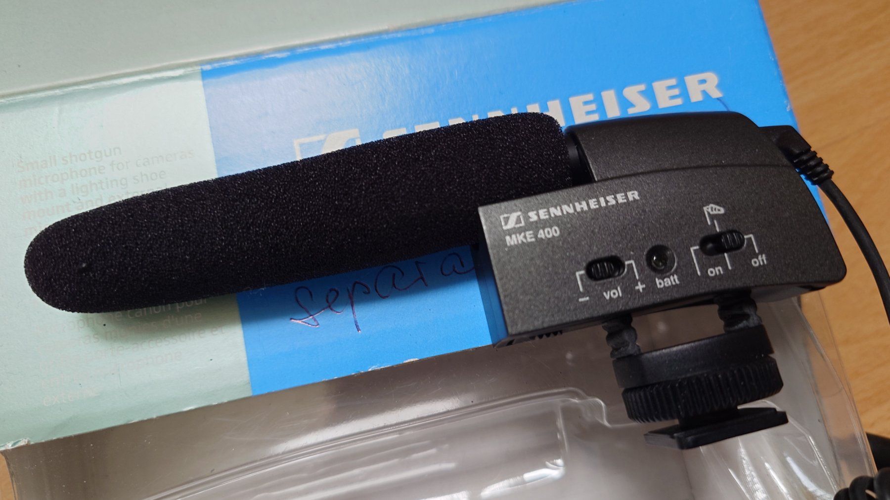 Sennheiser Microfoni: Sennheiser MKE 400 – Usato da Zofingen venduto da naturpfad 1