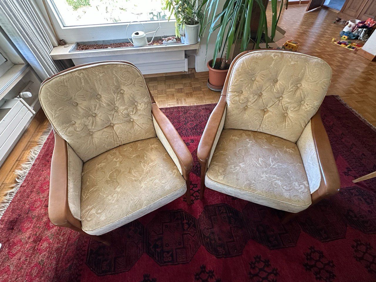 Fauteuils: 2 Mid-Century Vintage Sessel – D'occasion à Ins par ab_80 4