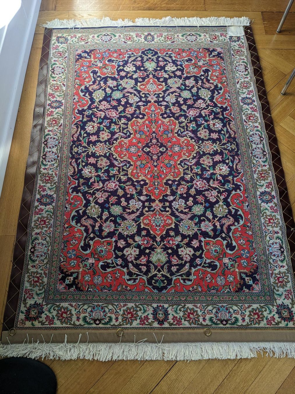 Teppiche: Ghom Seidenteppich, Iran, Handgeknüpft – Gebraucht aus Ennetbaden von and_2bs9 3