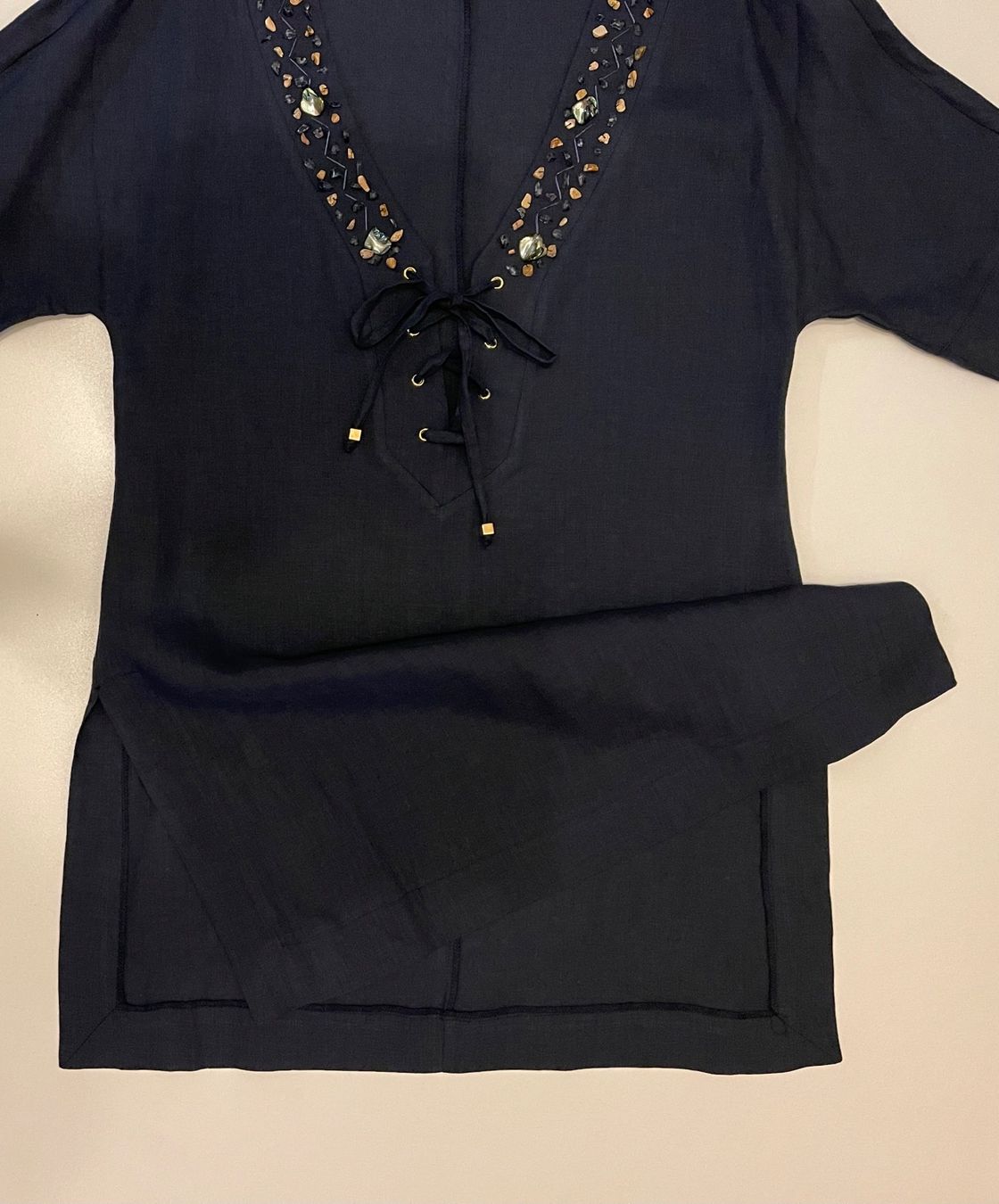Kleider: Jolie robe tunique, navy, taille 38CH-44IT – Neu und originalverpackt aus Genève von OnSale 3