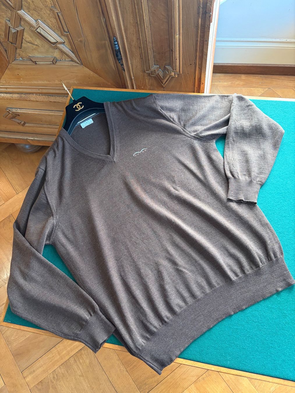 Maglioni & Felpe: ANIMO  Pullover aus 100% extrafeiner Merinowolle, Größe 52 – Usato da Interlaken venduto da Bona55 8